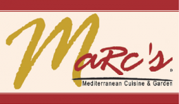 Marc's Mediterranean Cuisine and Garden logo