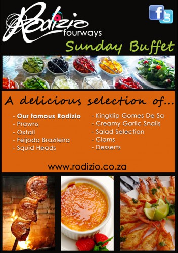 Rodizio Sunday Buffet Feast