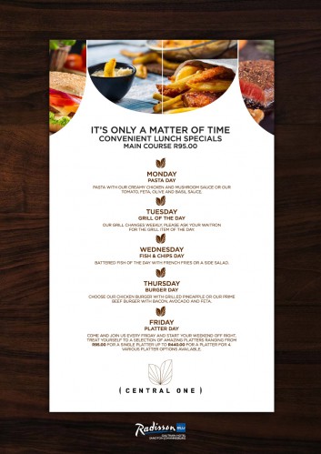 Weekly Lunch Specials