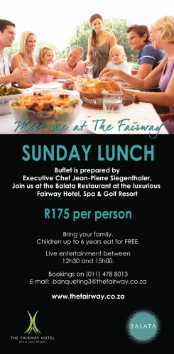 Sunday Lunch @ The Fairway