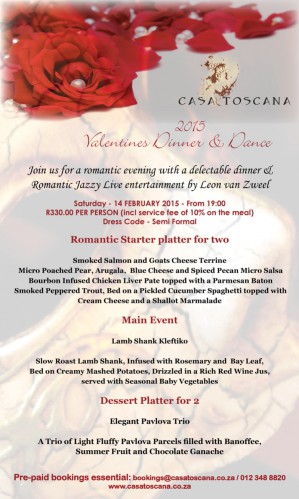 Valentine's Dinner Dance