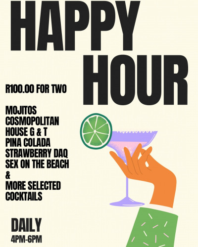Happy Hour at Surf Riders Cafe