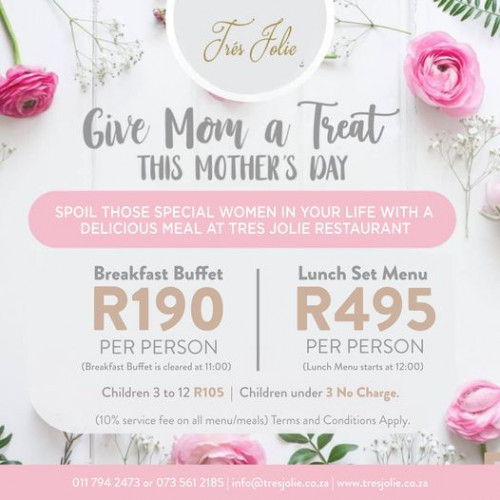 Mother's Day at Tres Jolie
