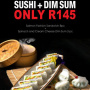 Sushi + Dim Sum Lunch Special 