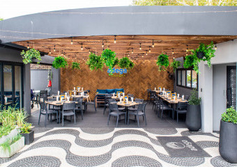 Outdoor seating area