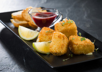 Fried Crumbed Camembert