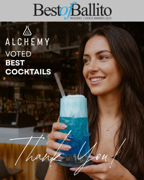 Alchemy Named Best Cocktails in Best of Ballito Reader’s Choice Awards 2025