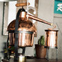 Homespun by Matt, Homespun by Matt distilling their own gin!