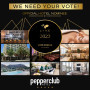 COPA Restaurant at the Pepperclub Hotel, We need your VOTE – Pepperclub Hotel nominated in the LUXE Global Awards for 2023