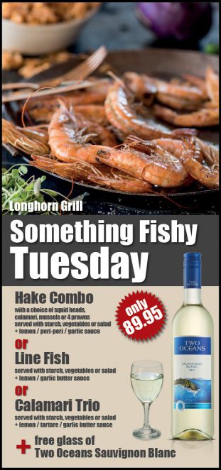 Something Fishy Tuesday (Only R89.95!!!)