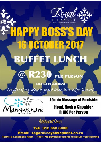 Boss's Day - 16 October 2017