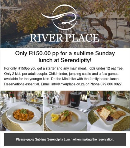 Sublime Sunday Lunch at Serendipity!
