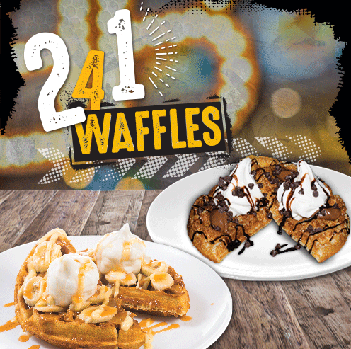 2 for 1 Waffle Sundays
