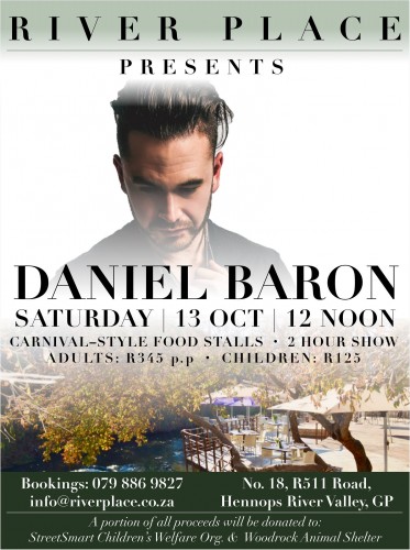 Daniel Baron Live - 13 October