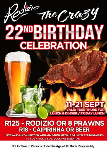 The Birthday Week Specials