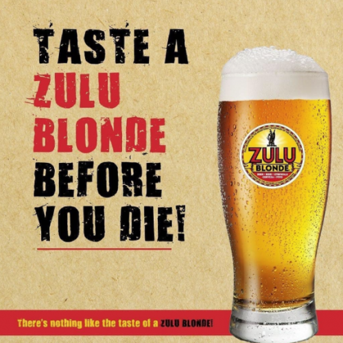 Taste a Zulu Blonde Before you Die