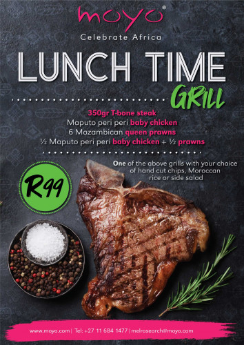 Lunch Time Grill Special