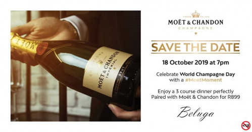 Celebrate World Champagne Day with Beluga and Moet
