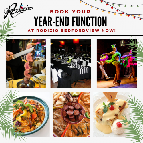 YEAR END FUNCTIONS NOVEMBER & DECEMBER