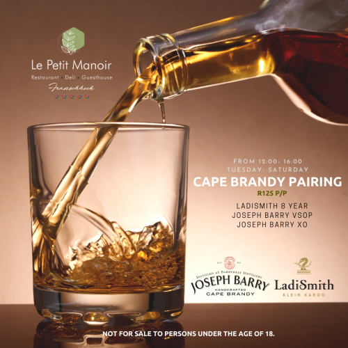 Cape Brandy Pairing