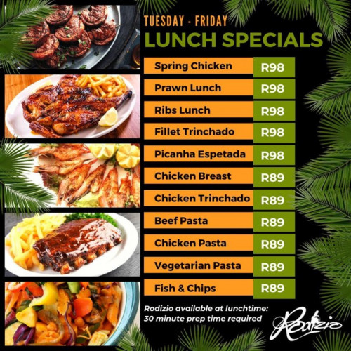 Restaurant Specials and Events in Johannesburg