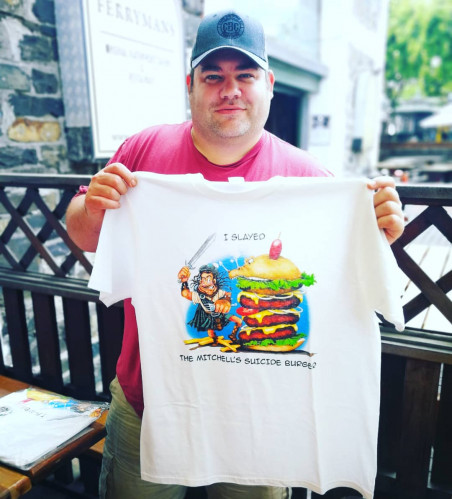 Have you slayed the Mitchell’s Suicide Burger?