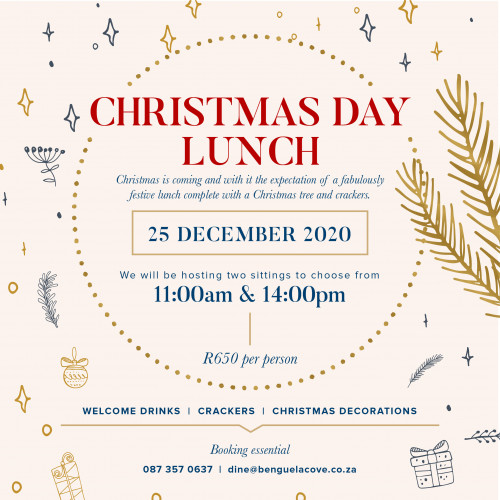 Christmas Day Lunch at Benguela Cove