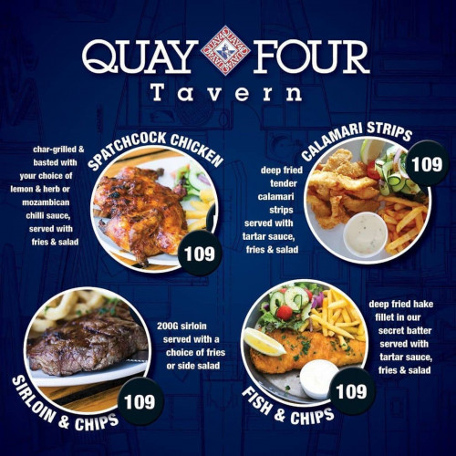 Quay Four Restaurant at the V&A Waterfront in Cape Town