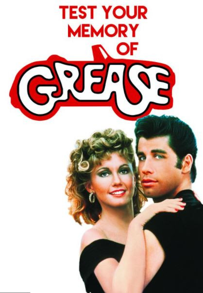 Greased Lightnin’ - A Memory of Grease - 27 May