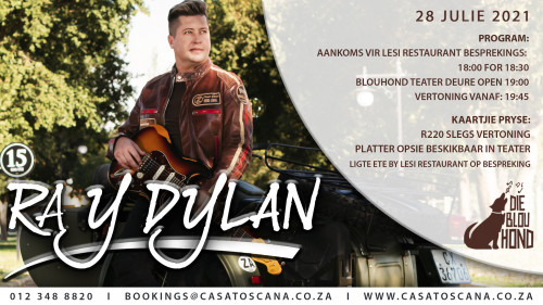 Ray Dylan at Die Blou Hond