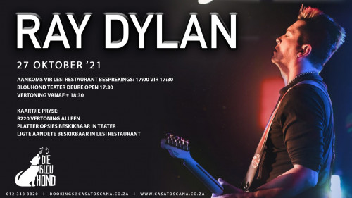 Ray Dylan - Live at Die Blouhond
