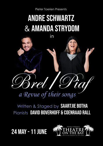 Andre Schwartz & Amanda Strydom in Brel/Piaf 
