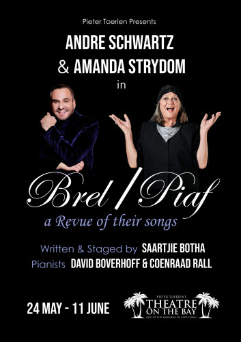 Andre Schwartz & Amanda Strydom in Brel/Piaf