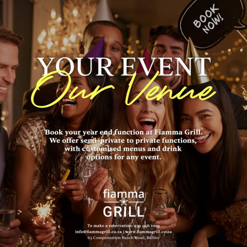 Year End Functions at Fiamma Grill