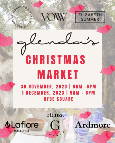 Glenda's Christmas Market 10 November & 01 December