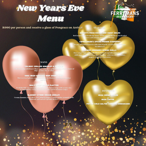 New Year's Eve at Ferryman's!
