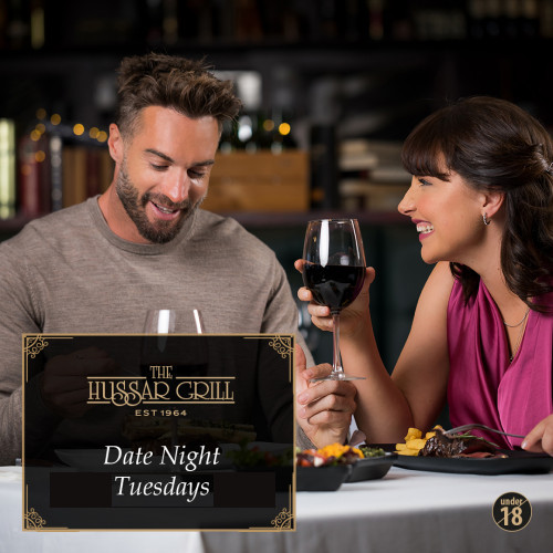Date Night at The Hussar Grill - Tuesday Evenings