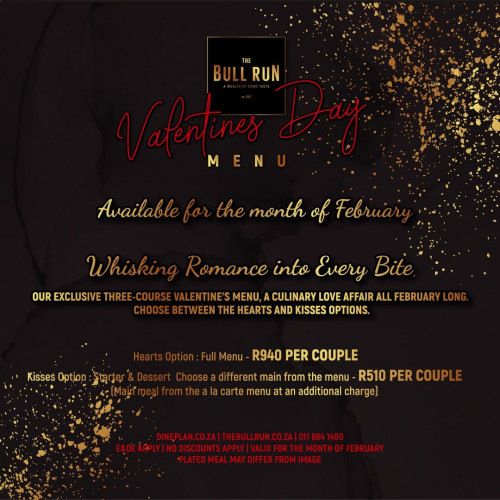 Valentine's Month at The Bull Run
