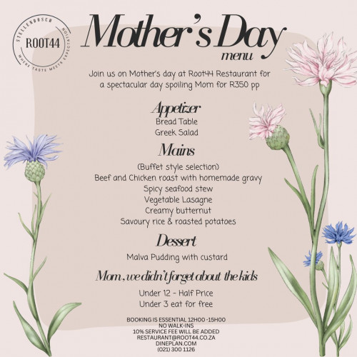 Mother's Day at Root44!