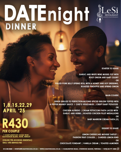 Date Night Dinner - Tuesdays at LeSi Restaurant