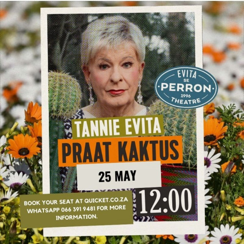 Tannie Evita praat Kaktus