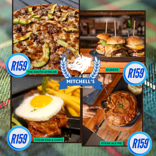 Mouthwatering Meals for just R159!