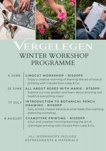 Introducing Winter Workshops at the Cafe Fleur Studio