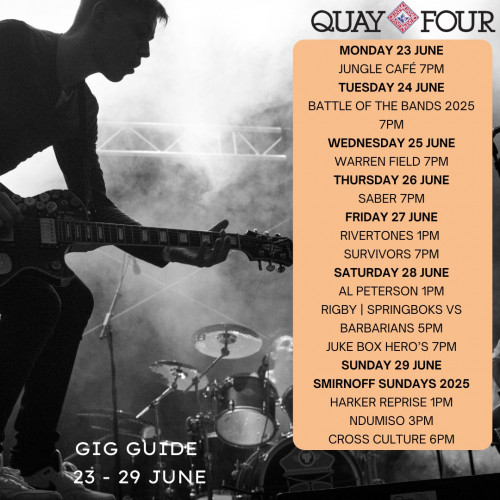 Quay Four Gig Guide