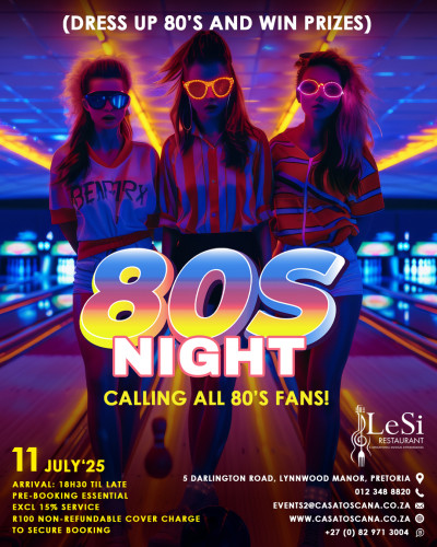 80's Night!!!