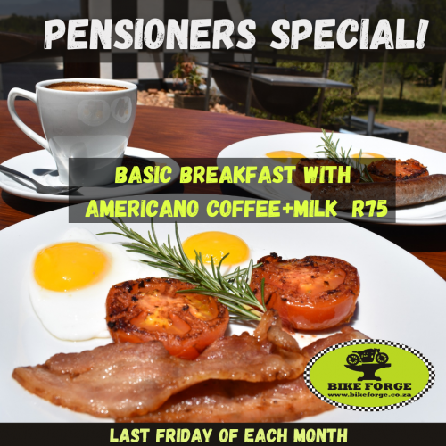 Pensioner's Special at Bike Forge