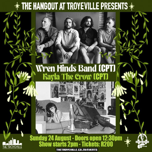 LIVE -  WREN HINDS BAND + KAYLA THE CROW