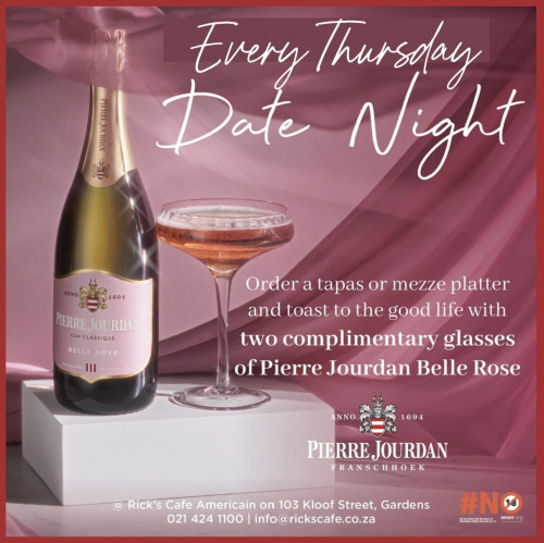 Thursday - Date Night at Rick's Cafe
