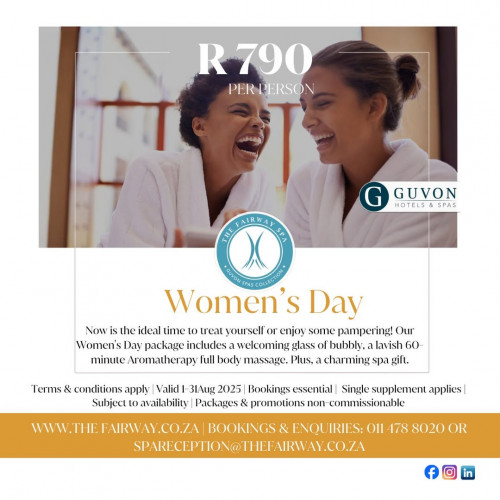 Celebrate the queen within you at The Fairway Spa!