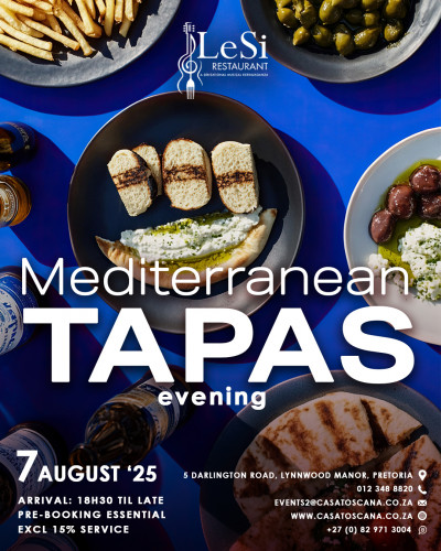 Mediterranean Tapas Evening